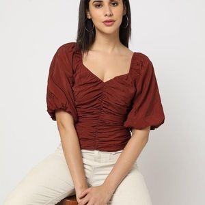 Gap Puff Sleeve Top